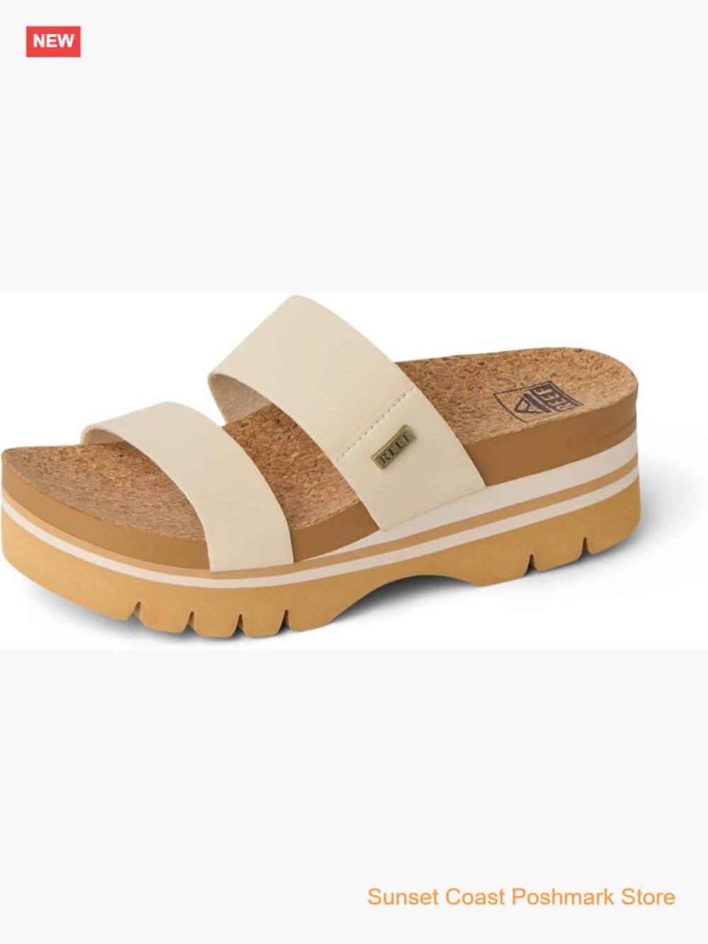 Platform Sandals Arch Support Ultra Soft Cushion Footbed Slide Sandal Vegan